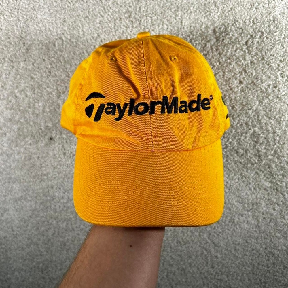 Taylormade golf china yellow embroidered ball cap
